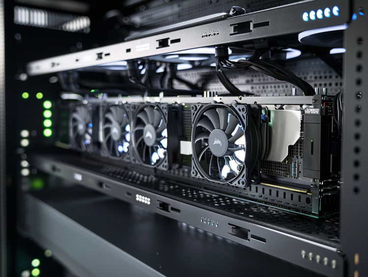 High-performance GPU rackmount chassis with optimal cooling design